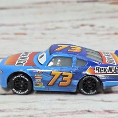 Disney Pixar Cars 3 Desert Race Die-Cast Rev-N-Go Racer #73 Mattel RARE