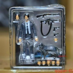 John Wick with Dog John Wick: Chapter 2 Articulated Figure 1/12 PVC Collectible