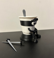Italian Brainrot – Sad Capuchino assassino – Limited Edition Physical Figure