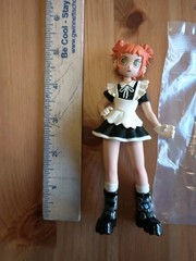 POP MART x Peach Riot Rush Hour series figure – housekeeping Gigi (open, no box)