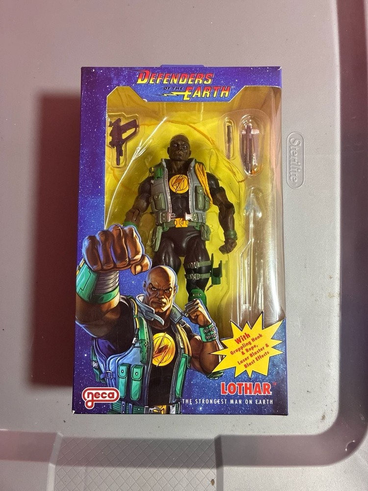 Defenders Of the Earth Lothar The Strongest Man On Earth NECA Action Figure