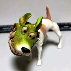 7cm (The Mask) Dog Figure Jim Carrey
