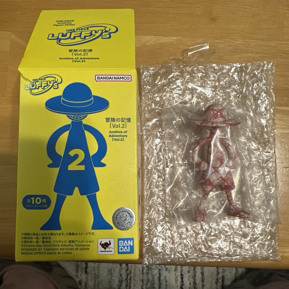 Bandai One Piece Monkey D. Luffy Archive of Adventure Vol.2 Shanks Figure