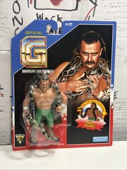 WWF Jake the Snake Roberts Grapplers & Gimmicks GREEN Damien 1990 WCW WWE MOC
