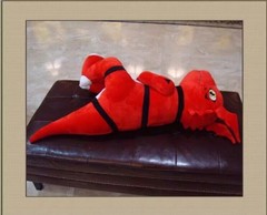 Anime Digital Monster Digimon Guilmon 31/51” Plush Toy Stuffed Doll Kids Gift