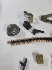 VTG GI Joe Lot 12″ Inch Doll Accessories Weapon GUN Helmet Medical Kit TOY #2