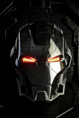 Iron Man MK17 Voice Control Helmet Wearable LED Mask, Touch and Remote Control