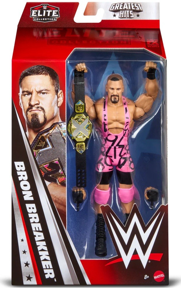 WWE Mattel Elite Greatest Hits 2026 Bron Breakker Wrestling Figure