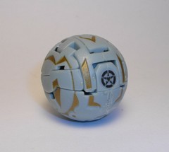 Bakugan New Vestroia Haos Mega Brontes 1.25″ 600G Gray