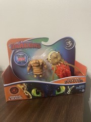 Dreamworks Dragons Legends Evolved Meatlug And Fishlegs