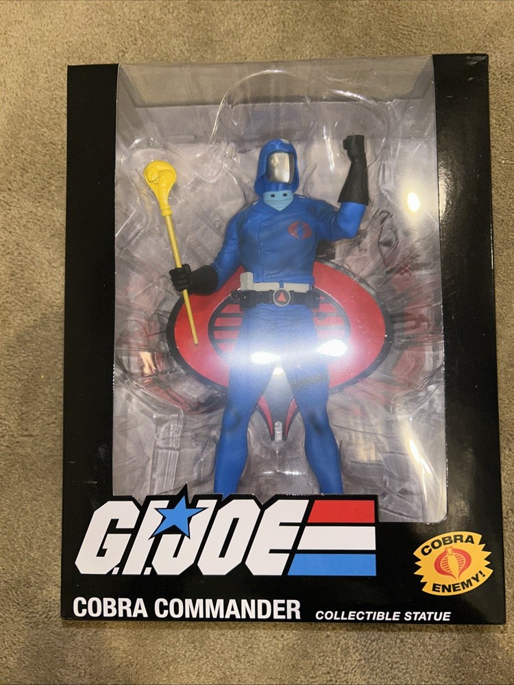 G.I. Joe PCS Cobra Commander Statue Premium Collectibles Studio 10″