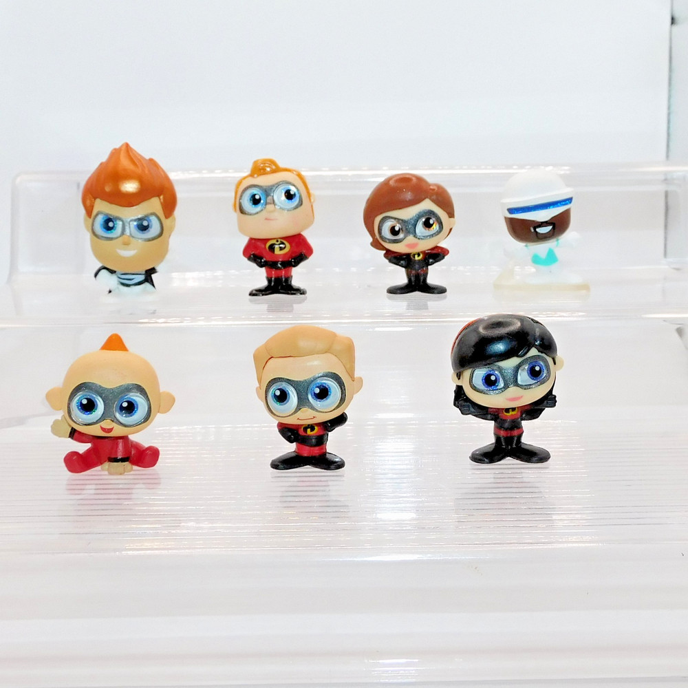 Disney Doorables Incredibles 7 Fig Violet Jack Jack Mr Incredible Frozone Dash
