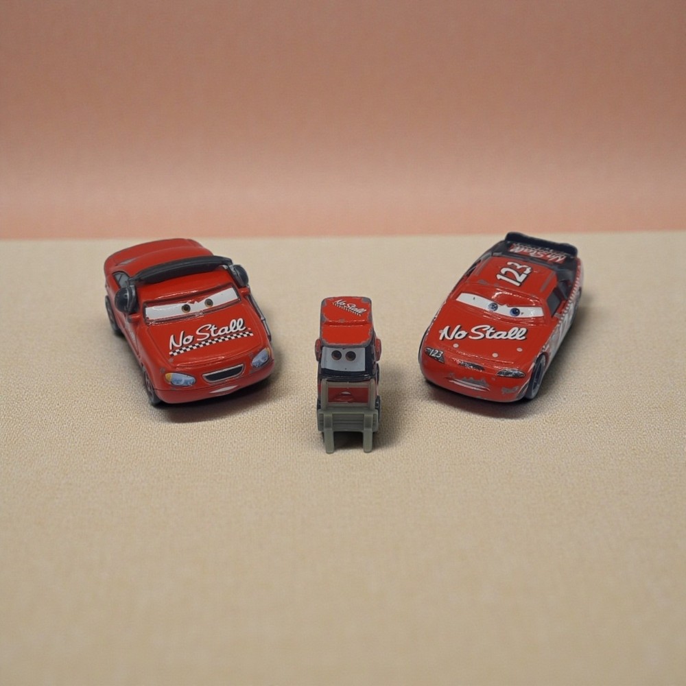 DisneyPixar CARS 1:55 Die Cast No Stall Shirley Spinout Preowned Read Descrip.