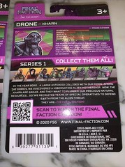 Final Faction KHARN SYNTHOID Action Figure & Hive class DRONE Action Figure NIP