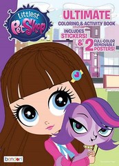 NEW Littlest Pet Shop 32-Page Ultimate Activity Book w/ Stickers and 2 Posters