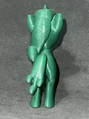 DIY Paint Figurine – My Little Pony Green Unicorn 3D Printed Gift – MLP Toy