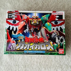 BANDAI Megazord Power Rangers Wild Force Sentai Gaoranger Gao Hunter Mini pla