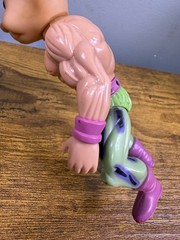 1992 Toys N Things TNT Troll Force Wrestler Mohawk Red 6” Figure Unboxed