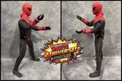 Custom 8″ Mego Scale SpiderMan Assassin Peter Parker Action Figure & NO Box