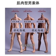 JIAOU DOLL 1/6 Scale Seamless Male Body Model Action Figure Fit 12″ Figure Gifts