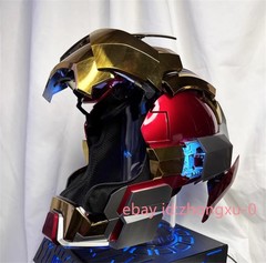 Iron Man Helmet MK17 Cosplay Mask Wearable 1:1 Voice Control Prop English Ver.