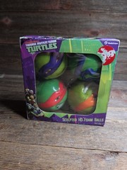 Teenage Mutant Ninja Turtles Hedstrom Foam Ball Madballs-style TMNT Full Set