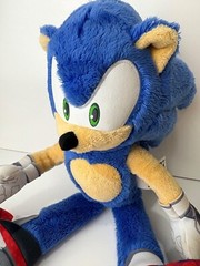 Sonic Prime Plush Toy 12″ Sega Official Soft Polyester Hedgehog