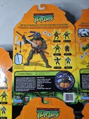 2002 Ninja Turtle Action Figures Complete Set 7 Carded Figures Fox Playmates