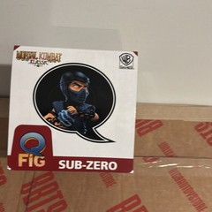 Q-Fig Mortal Kombat Klassic Sub-Zero Figurine Collectible Multicolor Video Games