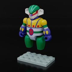 GSC BRICKROID STEEL JEEG: PANTHERROID SET ACTION FIGURE 60mm