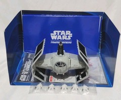 Star Wars Powered by Transformers Takara Tomy 01 Tie Advanced x1 First Edition