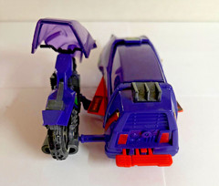 Vtg M.A.S.K. PIRANHA vehicle & SLY RAX figure 100% COMPLETE 1985 Kenner MASK