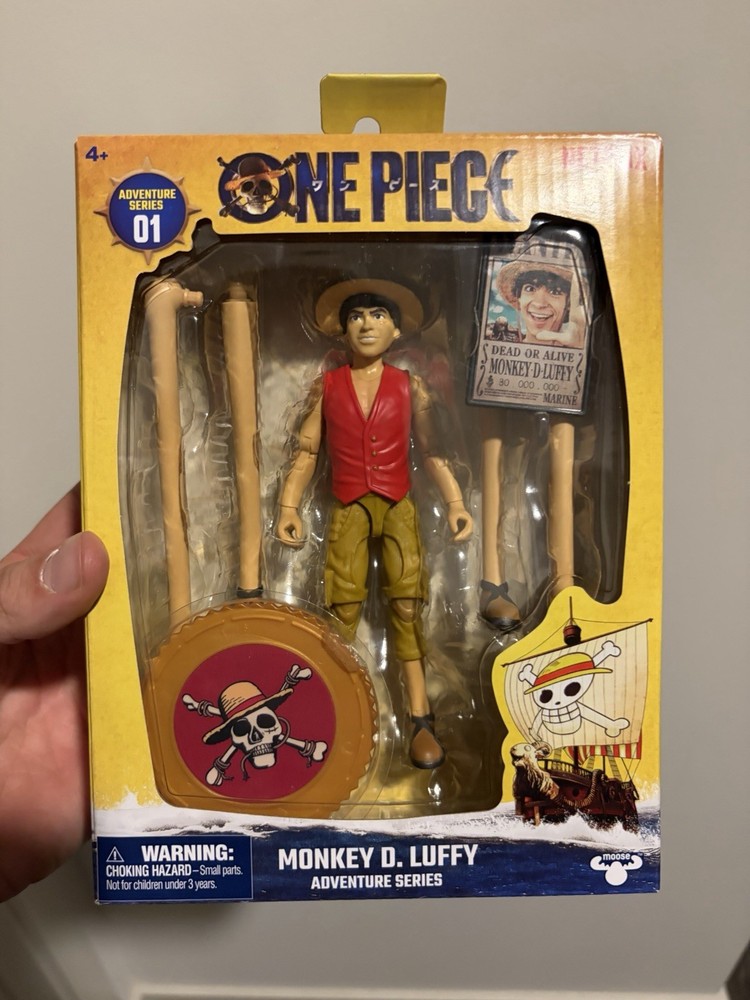 One Piece Adventure Series 01 Monkey D. Luffy Netflix Action Figure Brand New