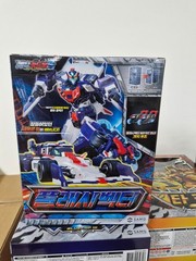 Metal Cardbot S FlashVector Transforming Robot Car Toy Korean Action Figure