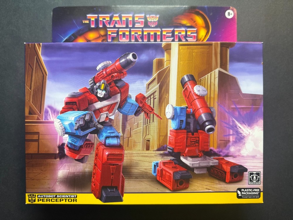 The Transformers The Movie AUTOBOT SCIENTIST PERCEPTOR G1 Retro NEW IN BOX