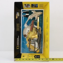 Rare National Geographic Madelman Submarine Expedition Toy Set w/ Shark & Poster