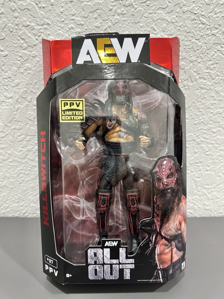 AEW Killswitch All Out Target PPV Exclusive All Elite Wrestling Figure Jazwares