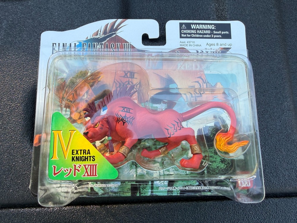 *Red-XIII* *SEALED!* 1998 Bandai Final Fantasy 7 Extra Knights 4in Action Figure
