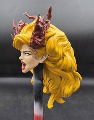 Hot Toys Custom Magik Darkchild Angry Head 1/6 Scale Painted
