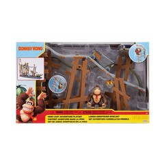 Donkey Kong Mine Cart Adventure Playset with 2.5" Donkey Figure