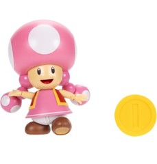 2024 JAKKS Pacific World of Nintendo Figure: TOADETTE (w/ Coin)
