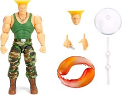 Jada Toys Street Fighter II 6″ Guile Action Figure Official Licensed by Capcom