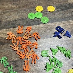 Lot Of 100+ Pcs Battle Space Robots Space Ships Mini Loose Figures Novelty