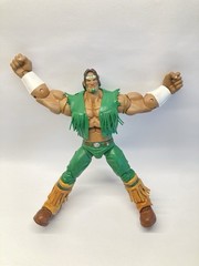Capcom Sota Toys Street Fighter T. Hawk Figure Green Clothes Round 2 Wave 8″