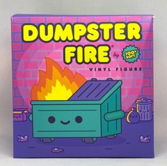 100% Soft Lil Dumpster Fire Vinyl Figure 3.5” Collectible New 2020 In Hand