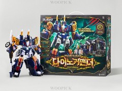 Miniforce Dinoid Warrior DINO COMMANDER Transformer Robot Trailer Toy Express