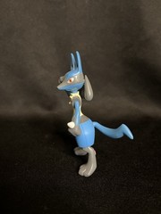 2007 Jakks Pokémon 3” Lucario Action Figure Nintendo PVC