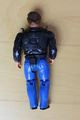 Galoob The A-Team LT Templeton Peck Face Man Posable Action Figure 1983 LOOSE