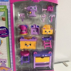 Shopkins Happy Places Decorator’s Pack BUSY BEAR WORKSHOP Season 3 New & Sealed
