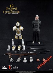 COOMODEL 1/6 SE003 Series of Empires – 12 Paladins of Charlemagne In Stock